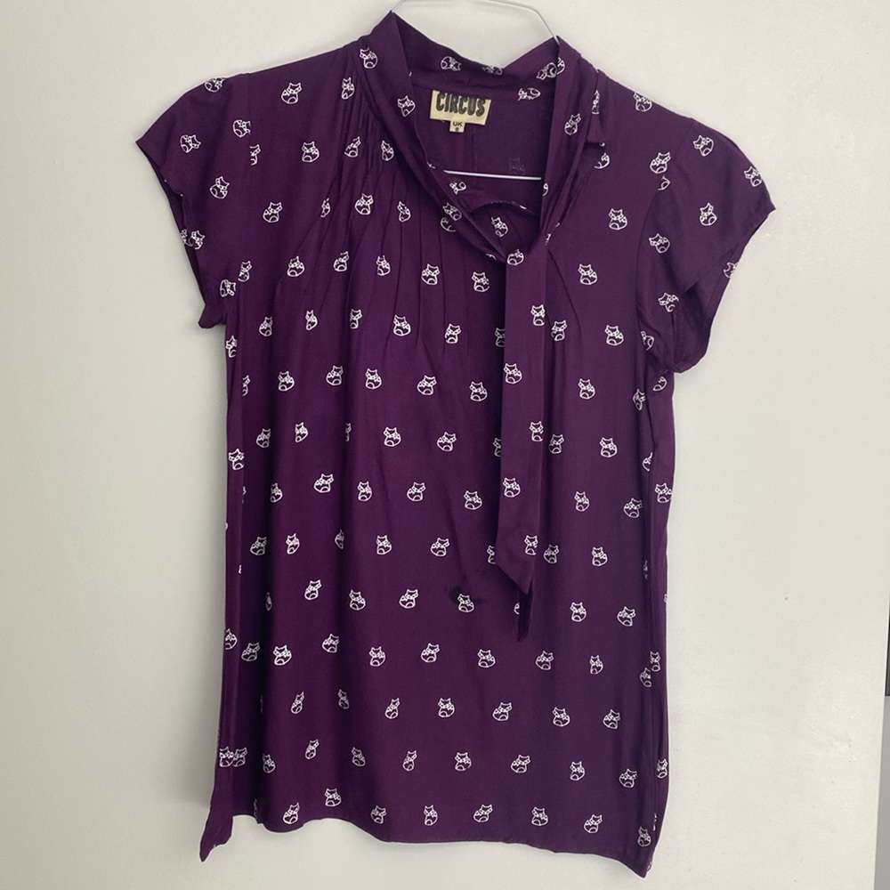 ModCloth Up Up and Amaze Shirt in Fox - UK size 8 (appx. US 4)